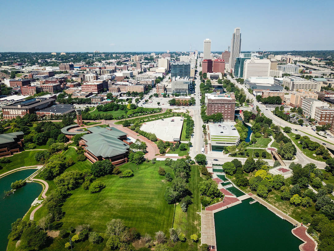 View Of Downtown Omaha