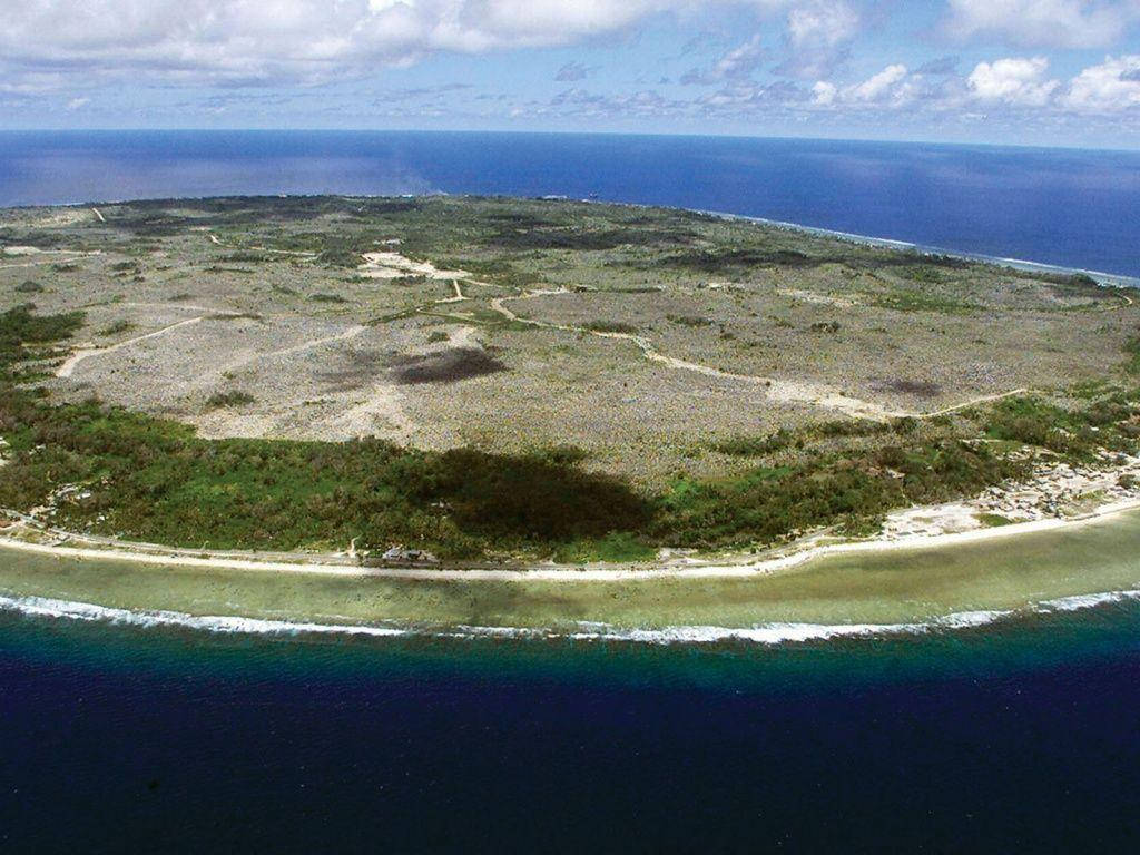 View Of Nauru Island