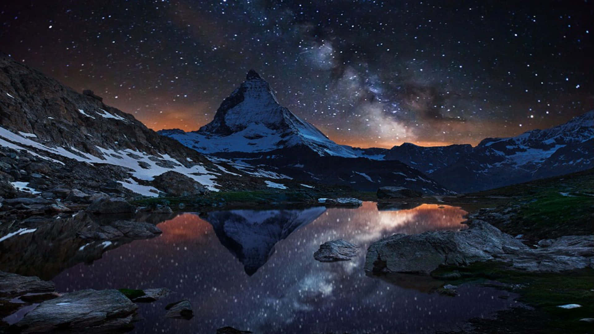 View Of Space From The Matterhorn Peak Background