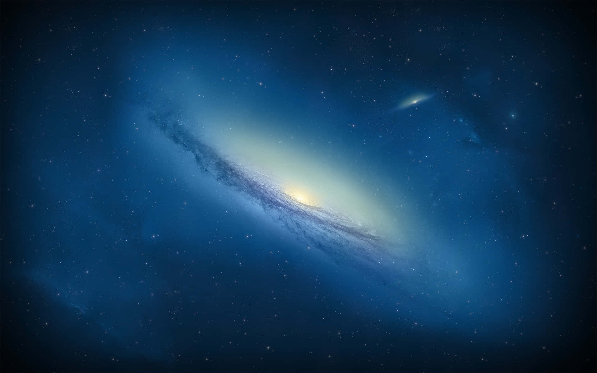 View Of The Andromeda Galaxy In 4k Resolution Background