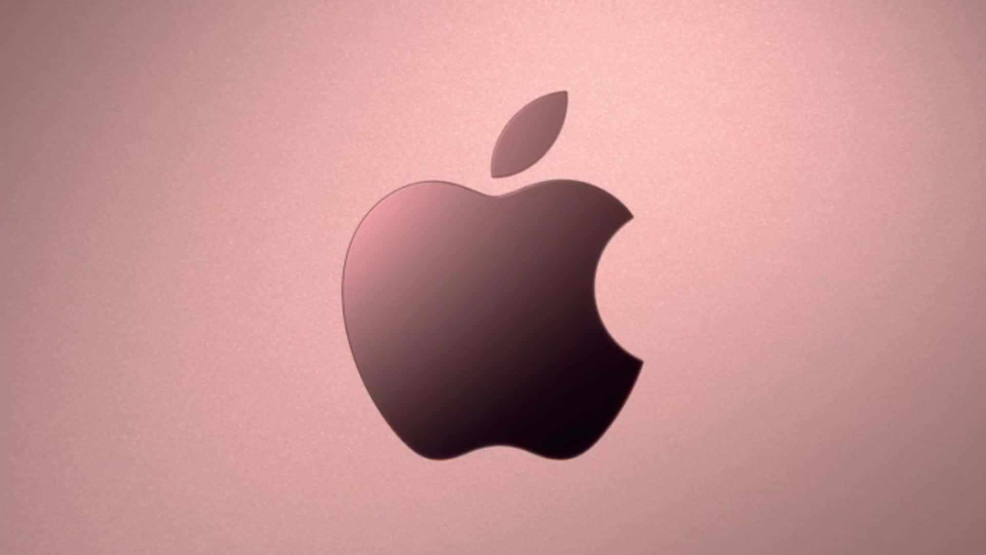 Vignette Effect Rose Gold Apple