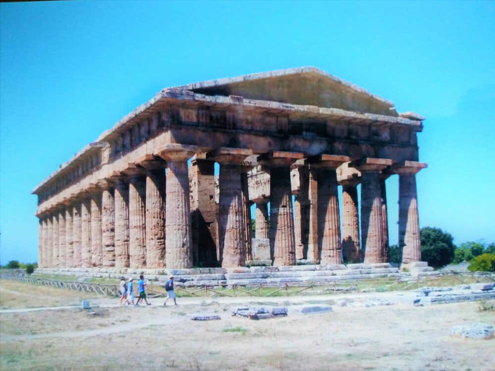 Vignette Paestum Background