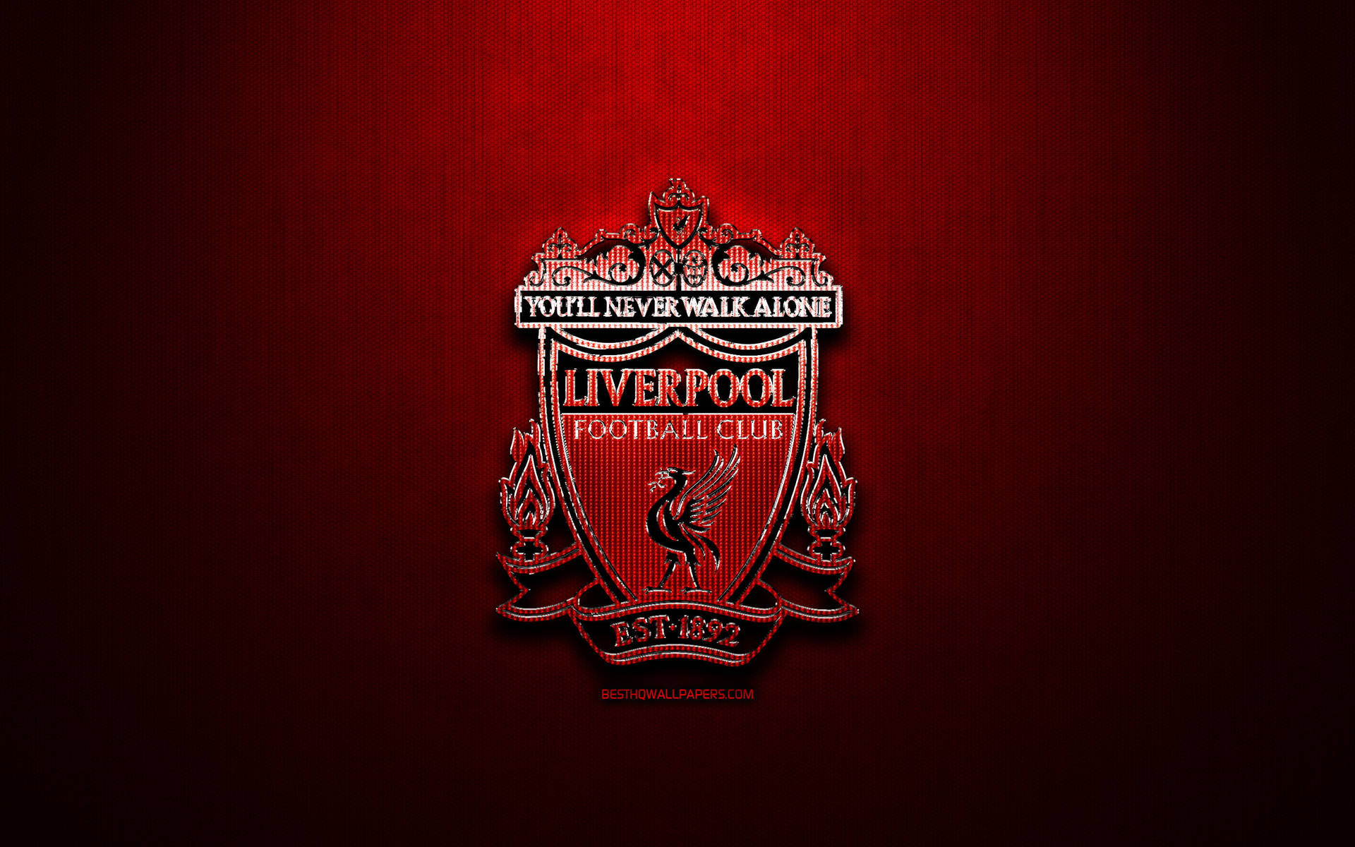 Vignette-style Of Liverpool 4k Logo Image Background