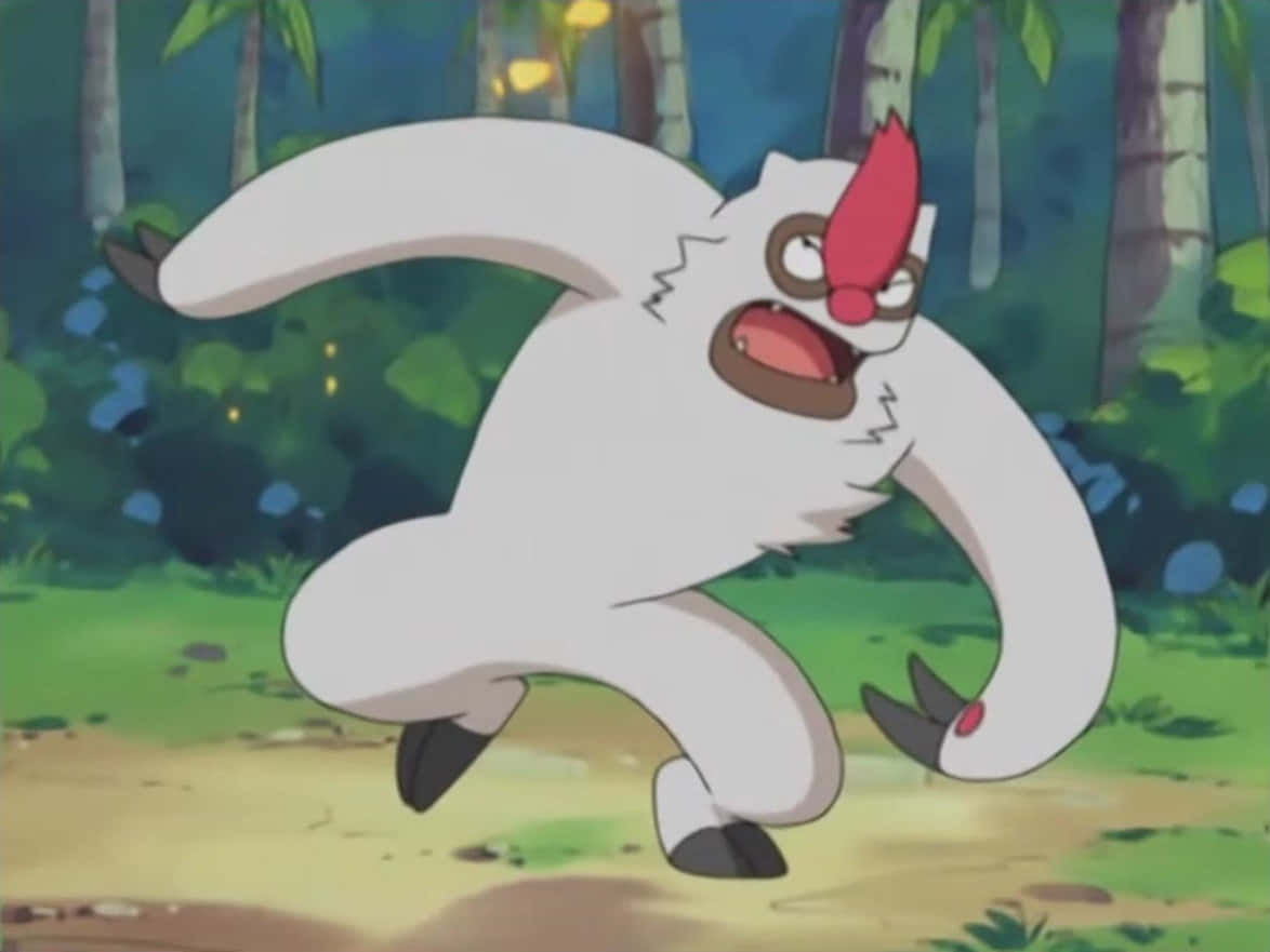 Vigoroth Annoyed Background