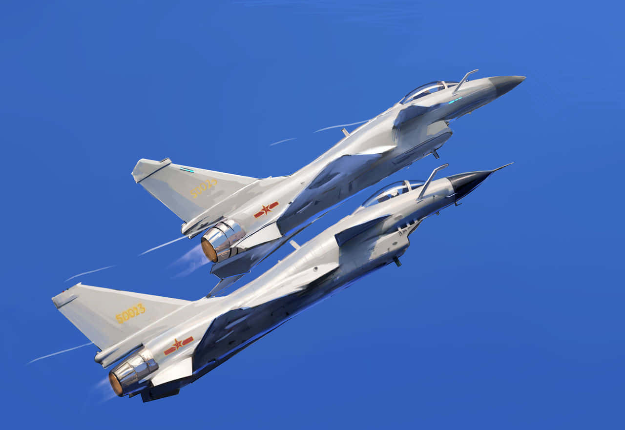 Vigorous Fighter Jet Hd Background