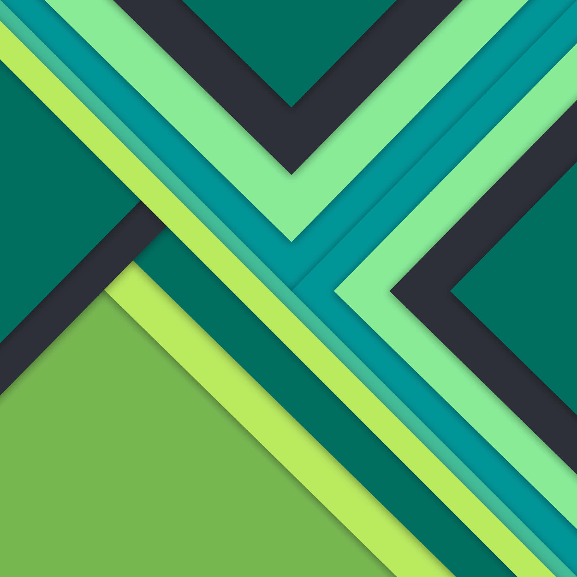 Vigorous Geometric Abstract Background