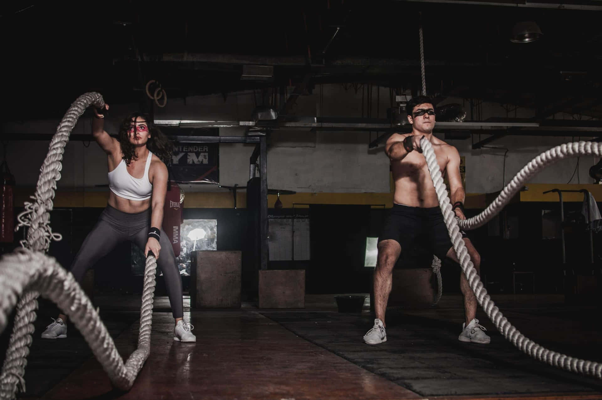 Vigorous Training Hd Desktop Background