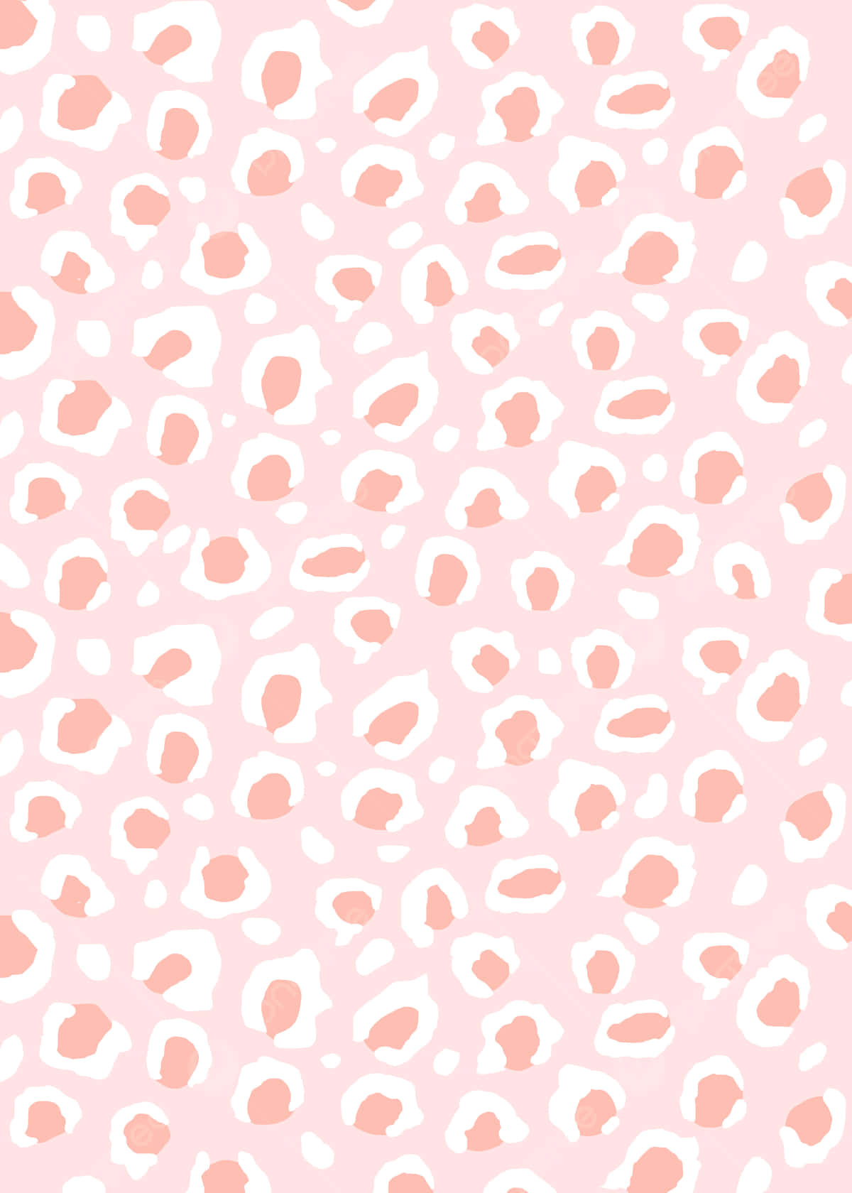 Vigorously Vibrant Pink Leopard Print Background