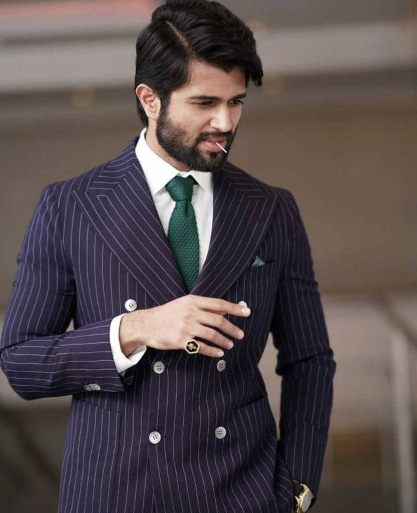 Vijay Devarakonda Double-breasted Suit