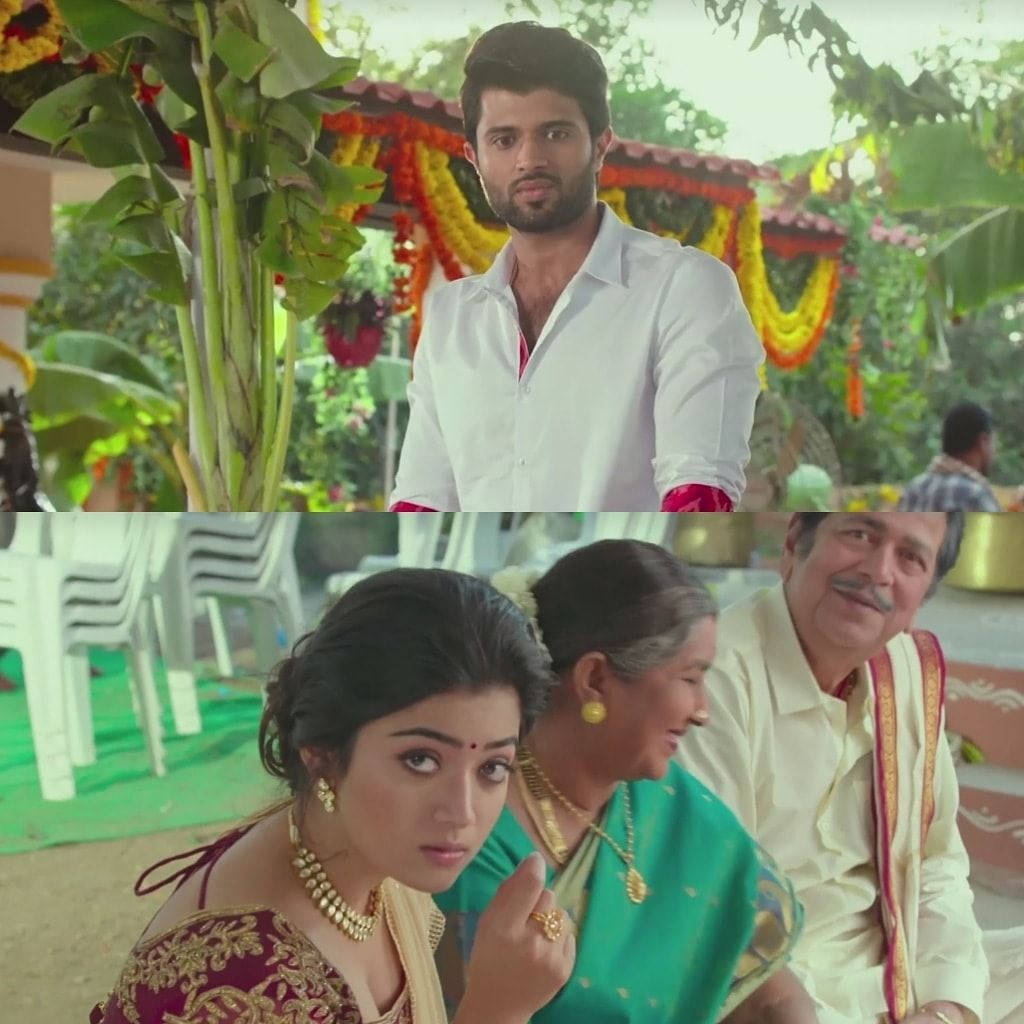 Vijay From Geetha Govindam Mesmerized Background