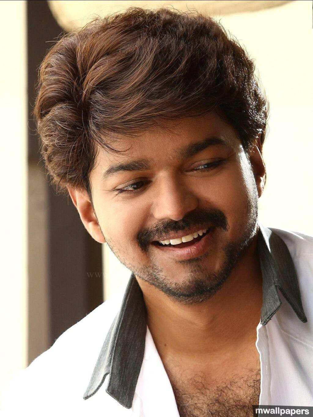 Vijay Hd Shy Smiling