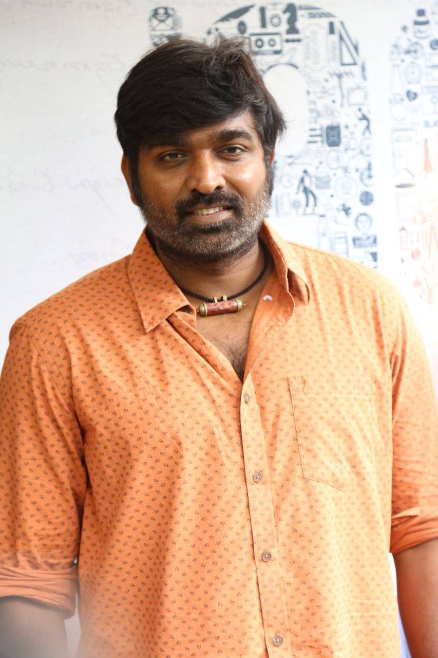 Vijay Sethupathi In Orange Shirt Hd