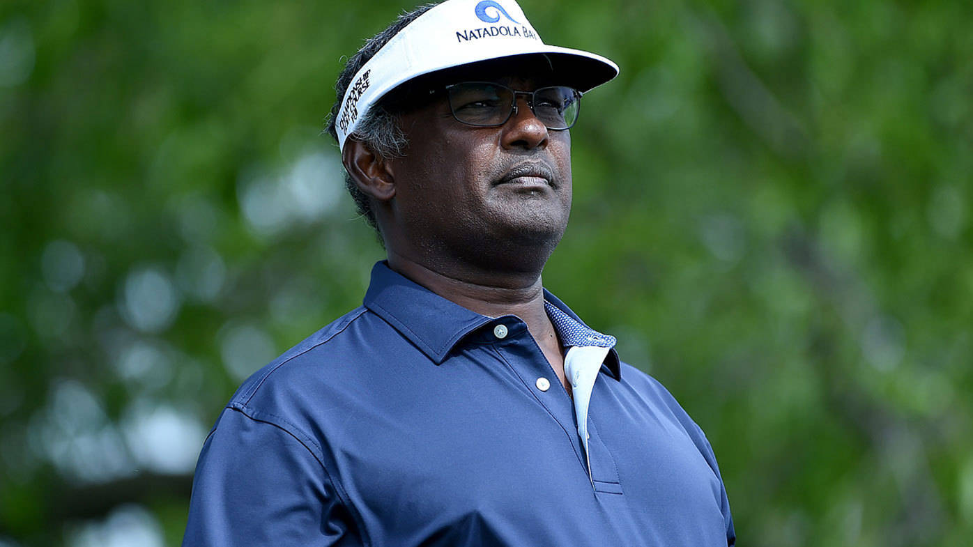 Vijay Singh In Action