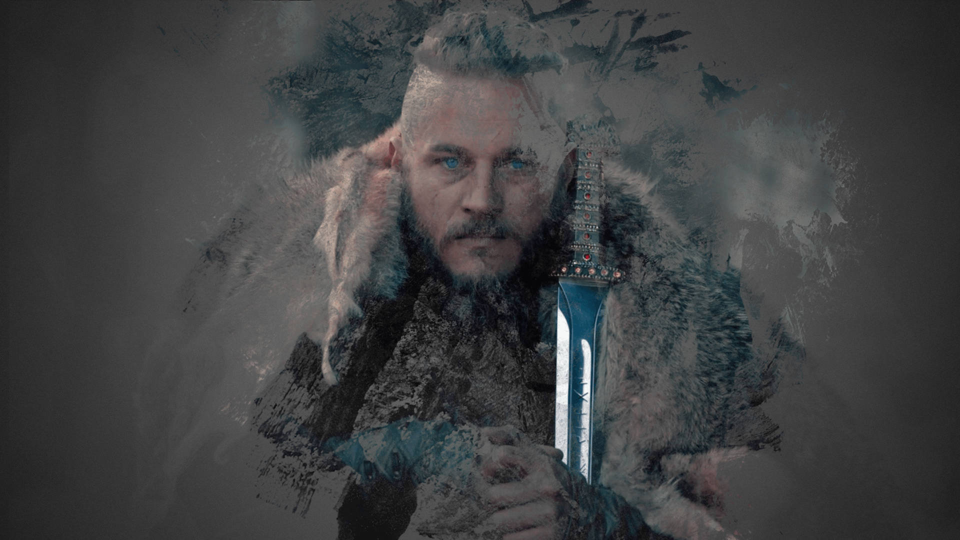 Vikings King Ragnar Lothbrok Art