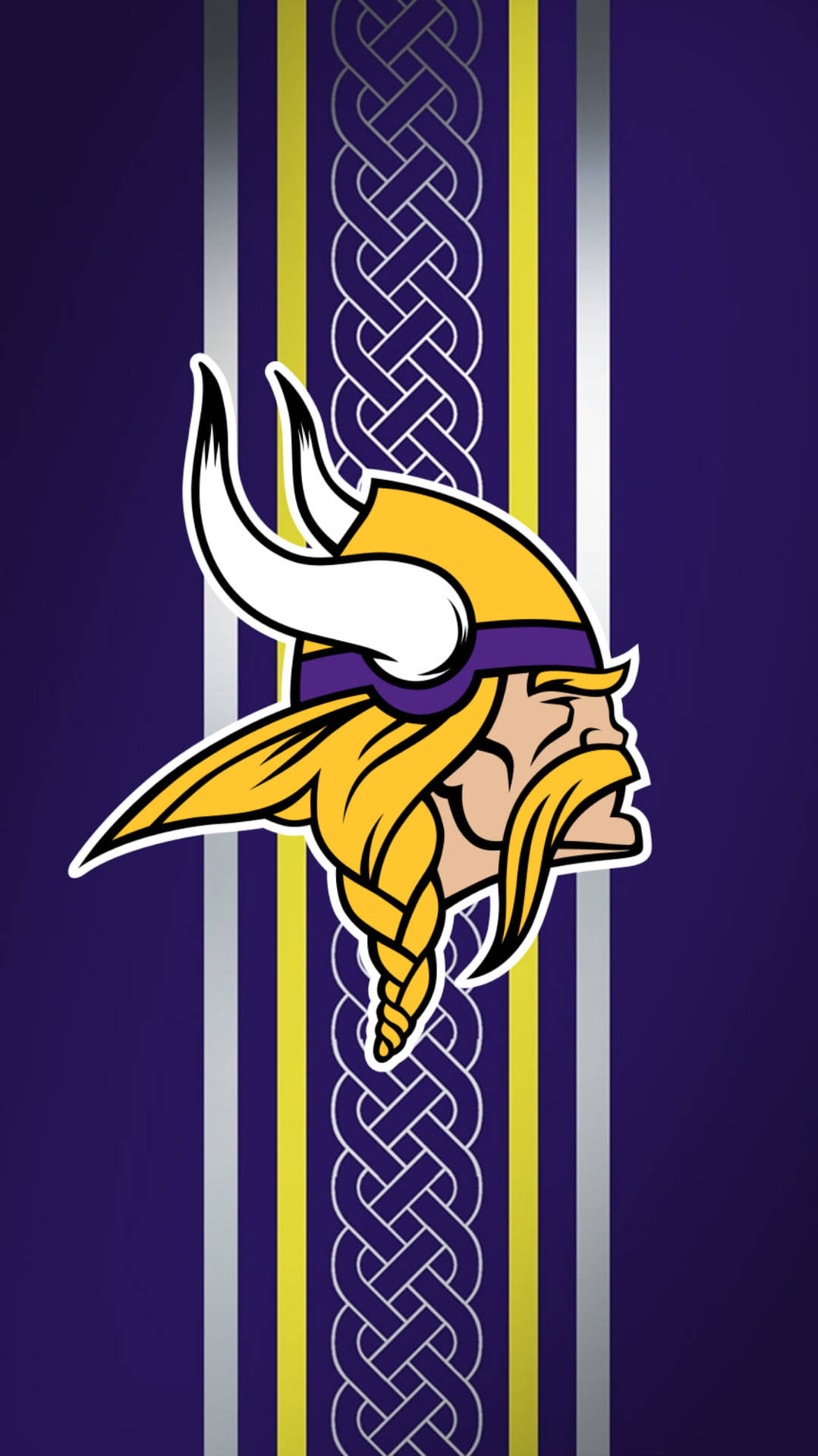 Vikings Nfl Team Logo Background