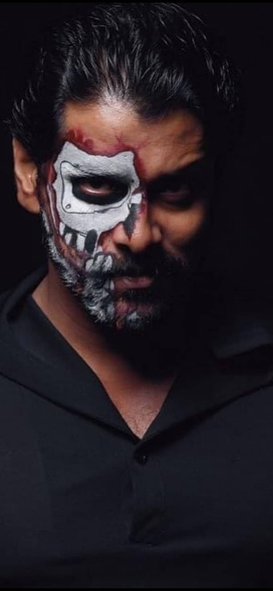 Vikram With Face Paint
