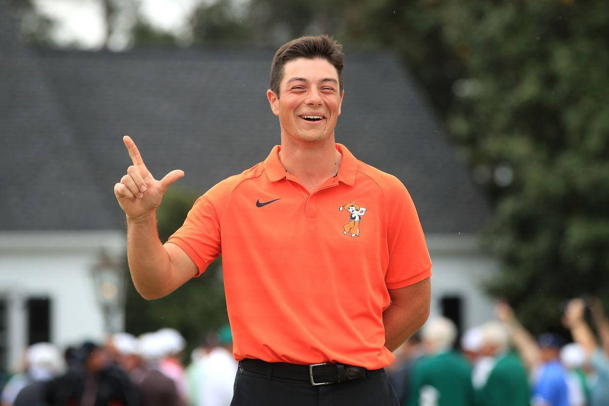 Viktor Hovland Joking Around Background