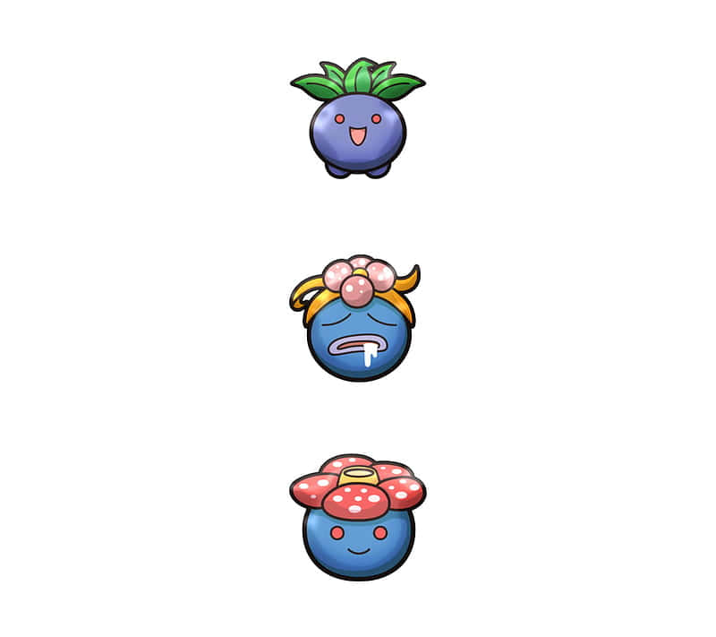 Vileplume's Evolution Forms Background