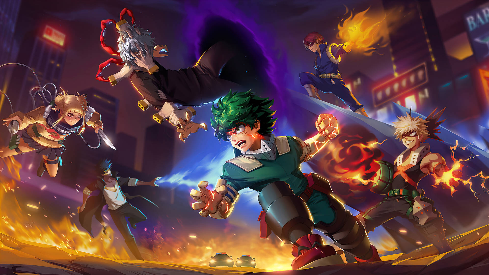 Villain Deku And Mha Characters