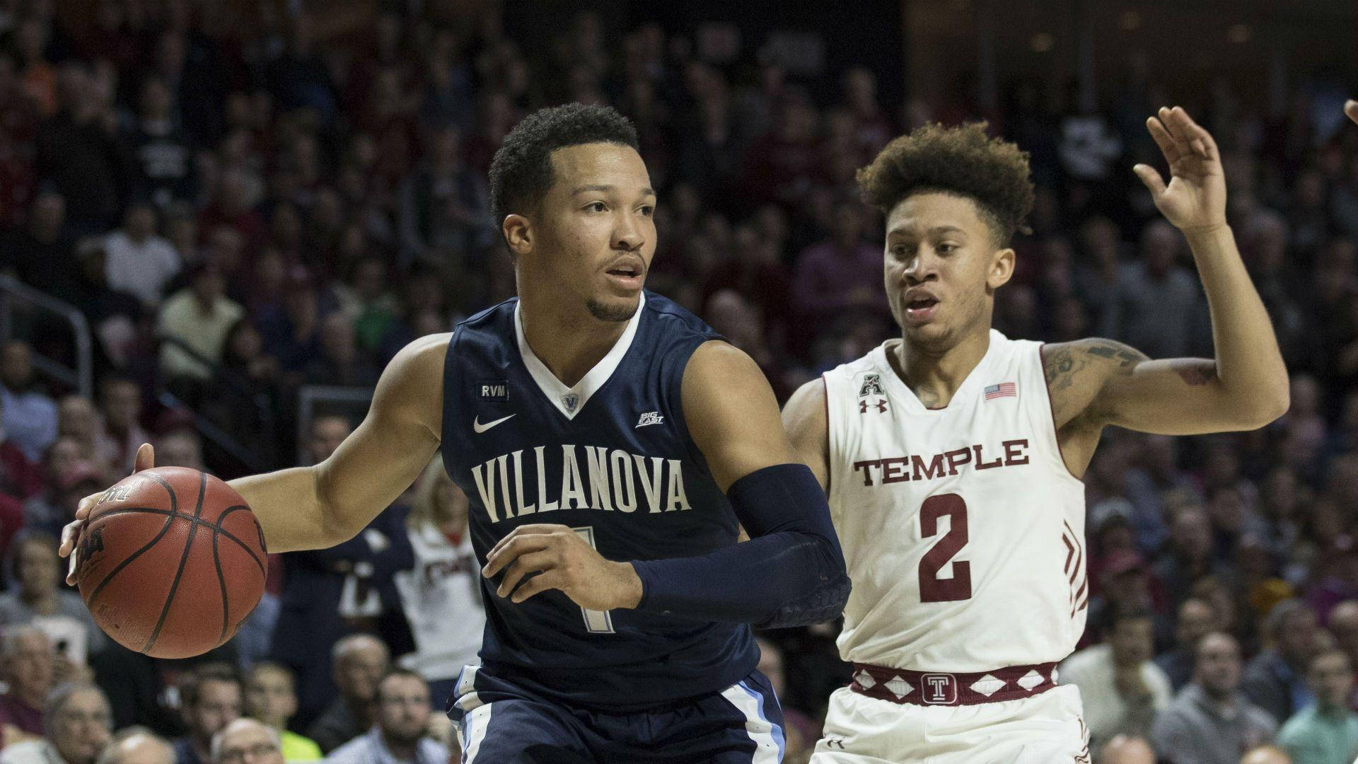 Villanova Wildcats Guard Jalen Brunson Background