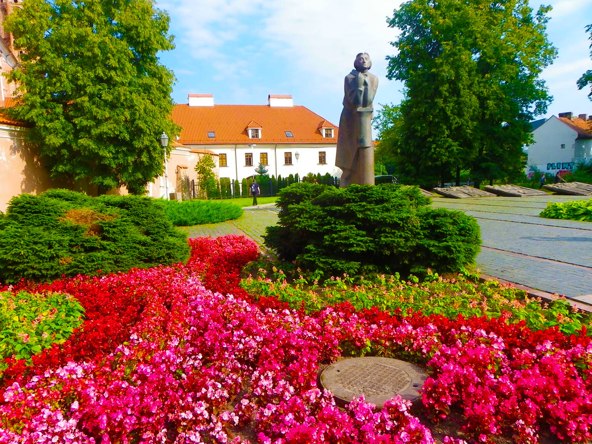 Vilnius Bernardine Park Background