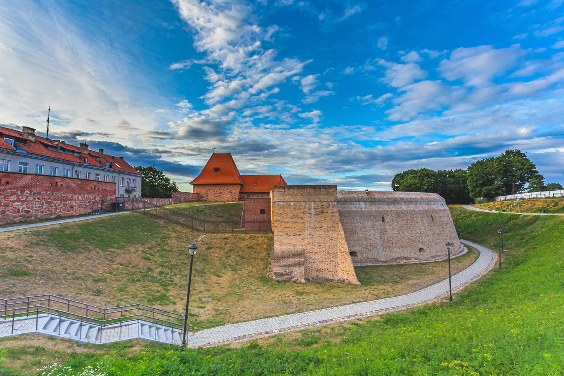Vilnius Defensive Wall Background