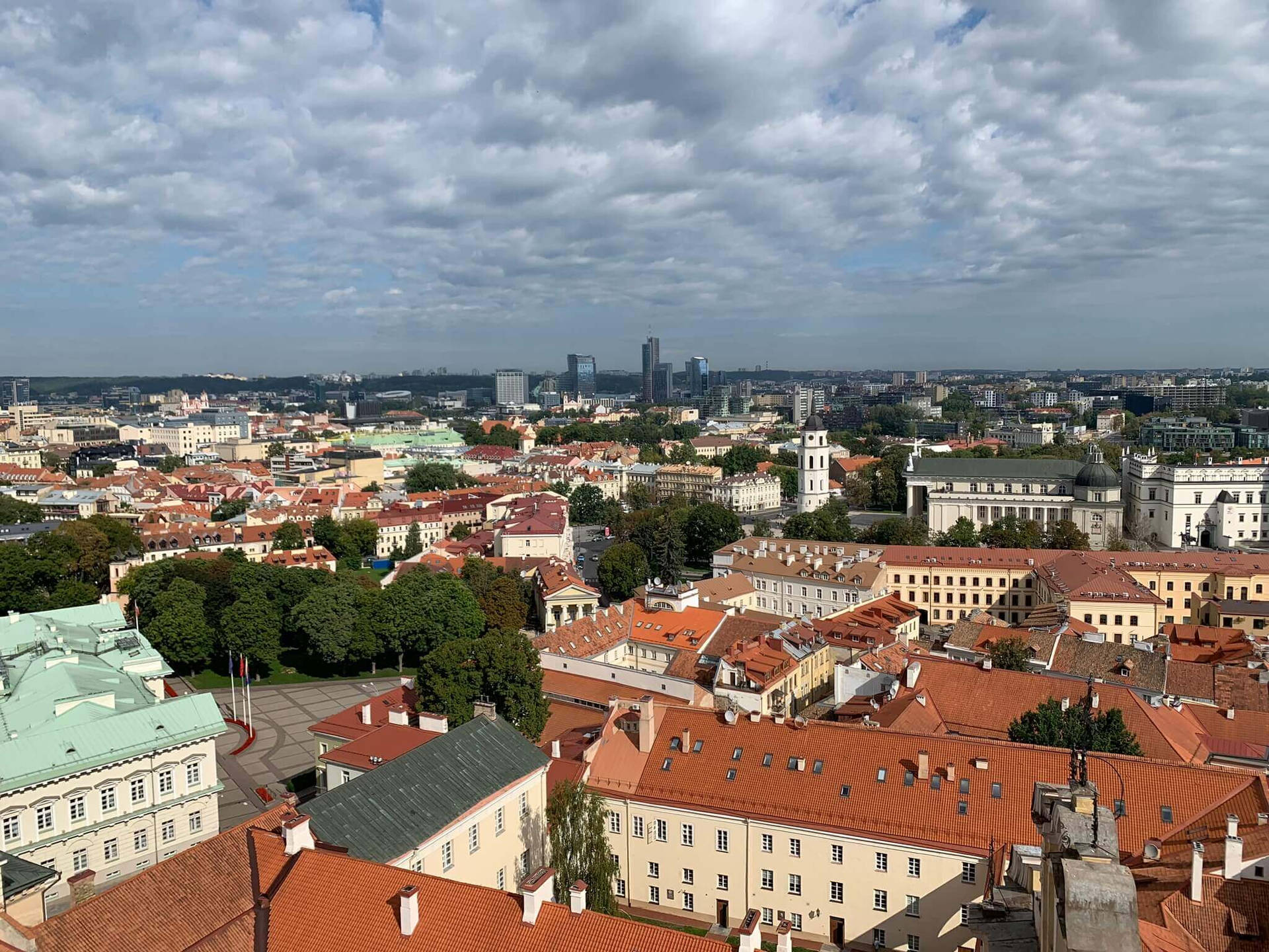 Vilnius Old Town Background