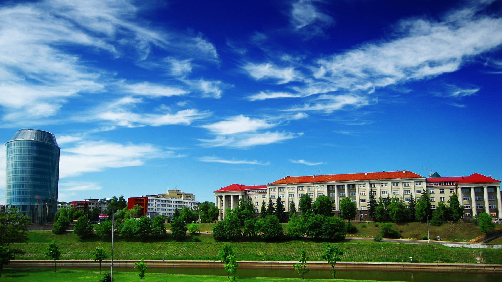 Vilnius University Panorama Background