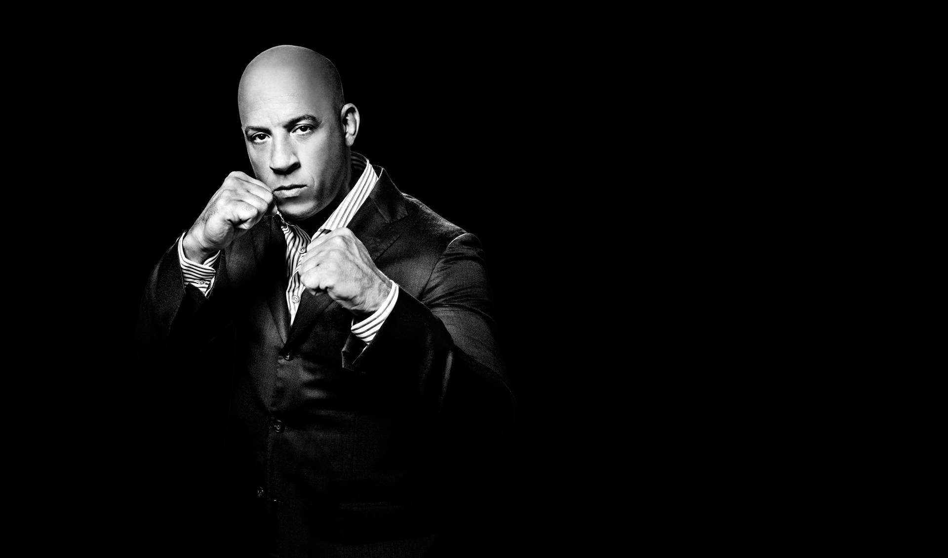 Vin Diesel Fist Fight Ready Background