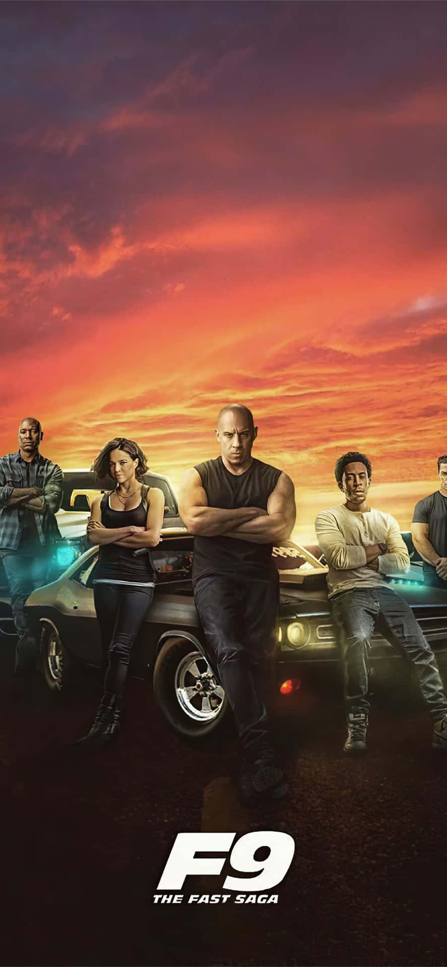 Vin Diesel Stars As Dominic Toretto In Fast And Furious 9. Background