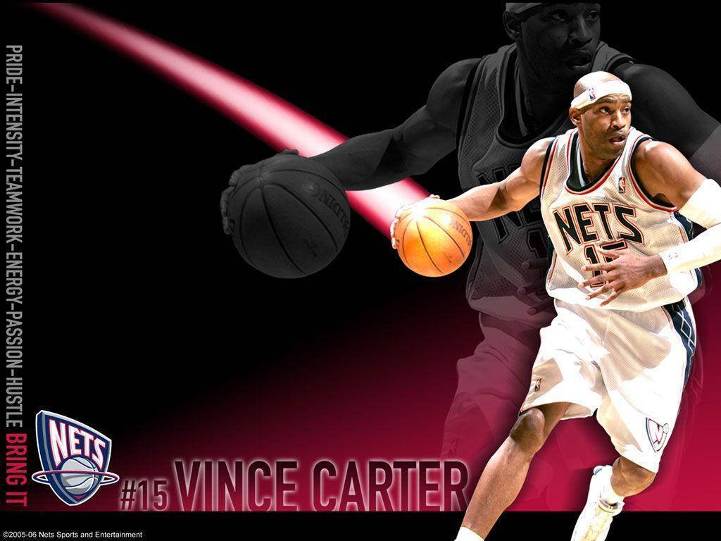 Vince Carter Dribbles Background
