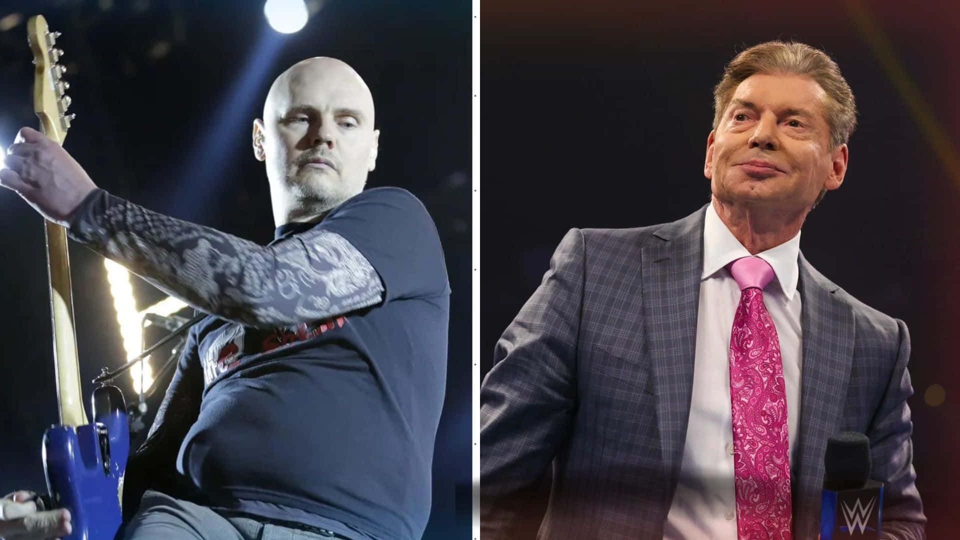 Vince Mcmahon And Billy Corgan Background