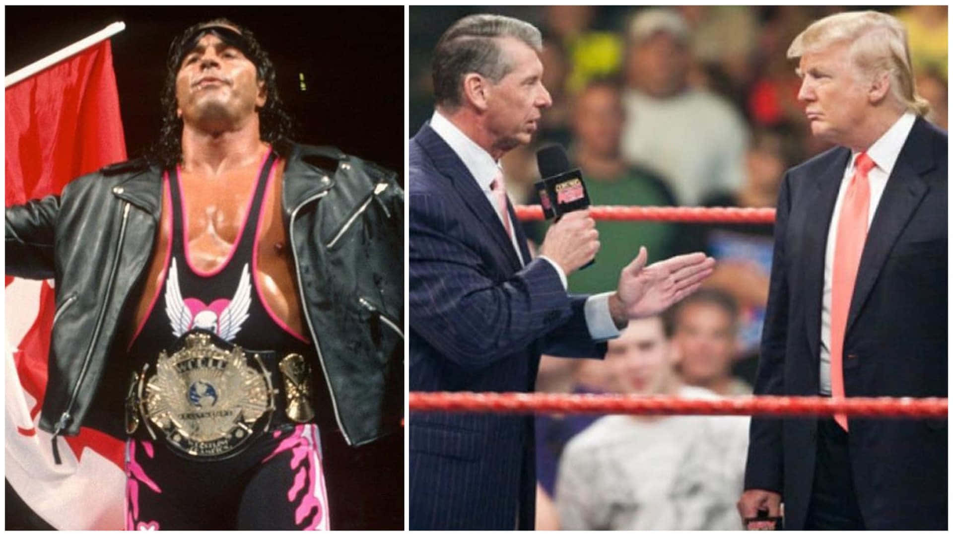 Vince Mcmahon And Bret Hart Background
