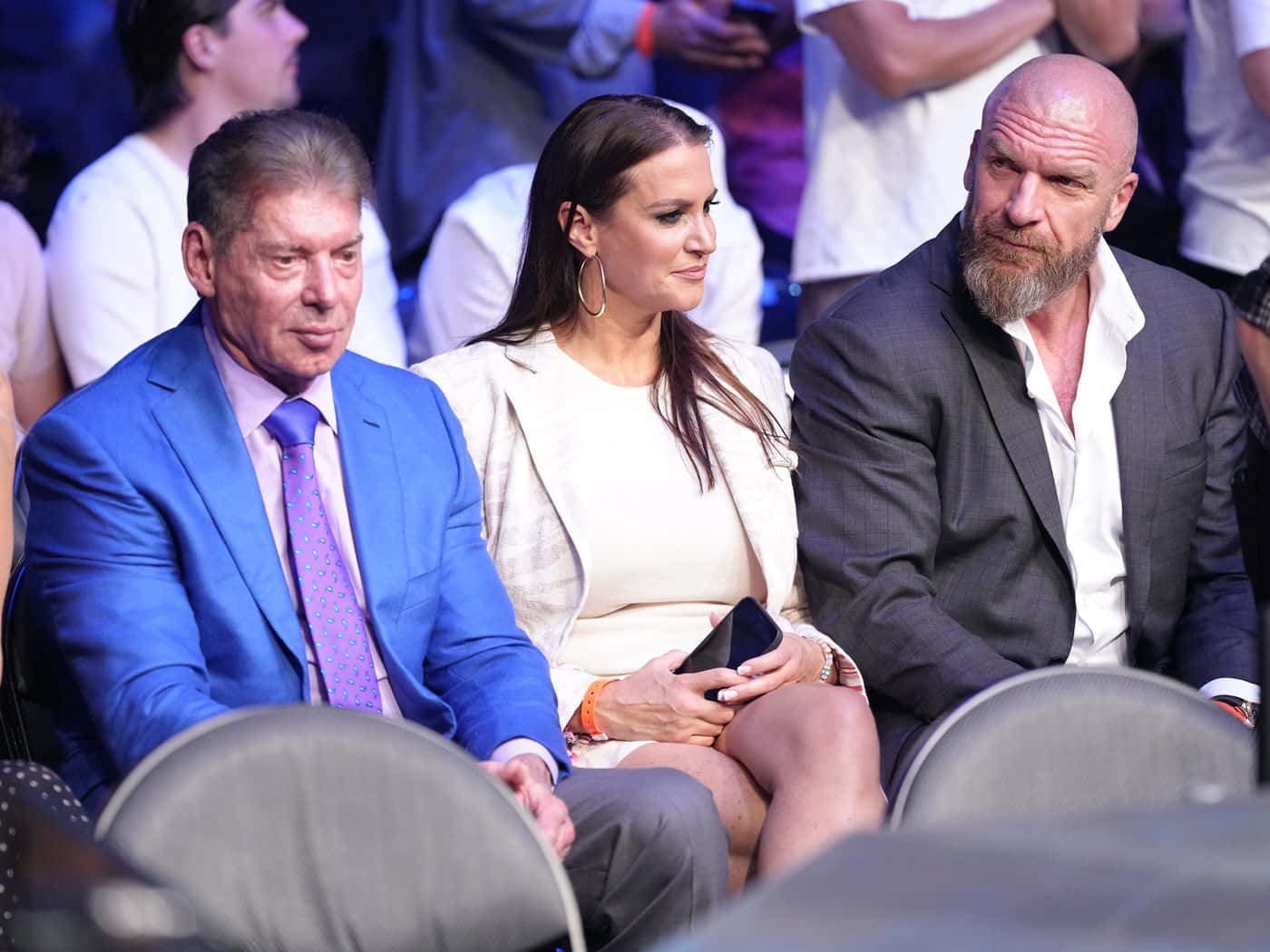 Vince Mcmahon Together With Stephanie Mcmahon