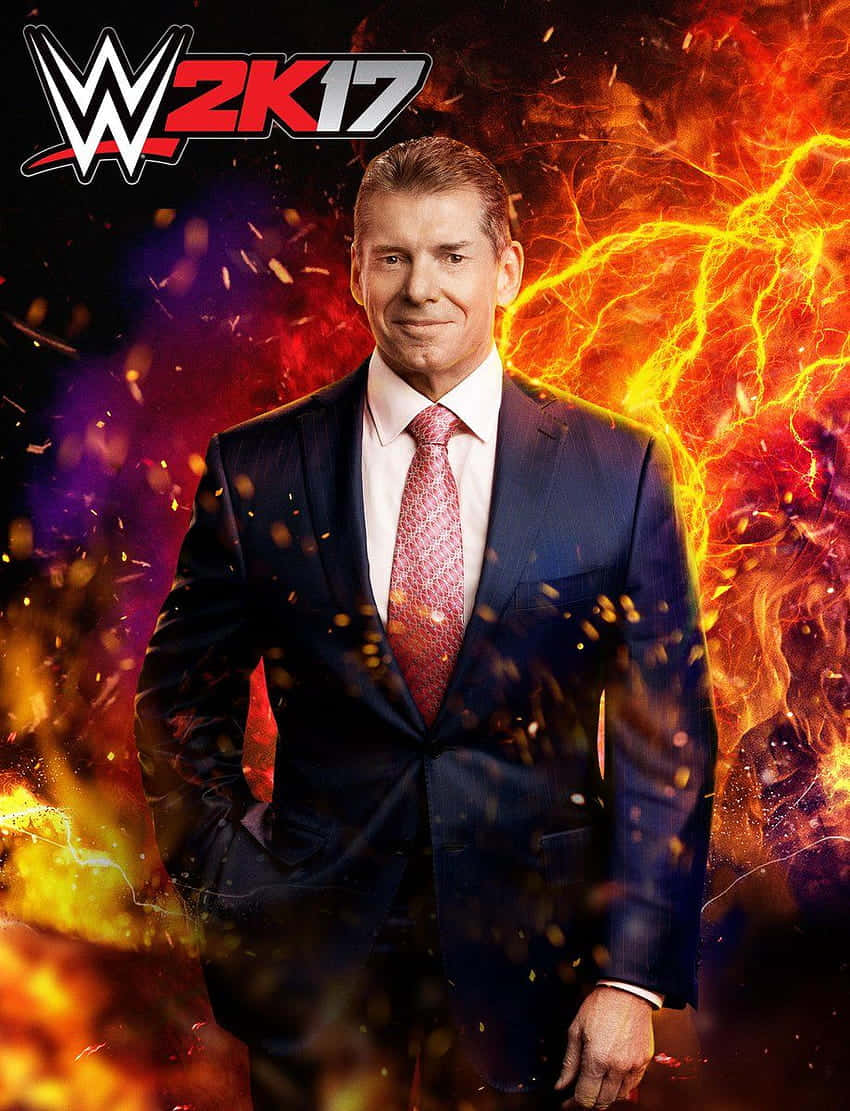 Vince Mcmahon W2k17 Poster Background