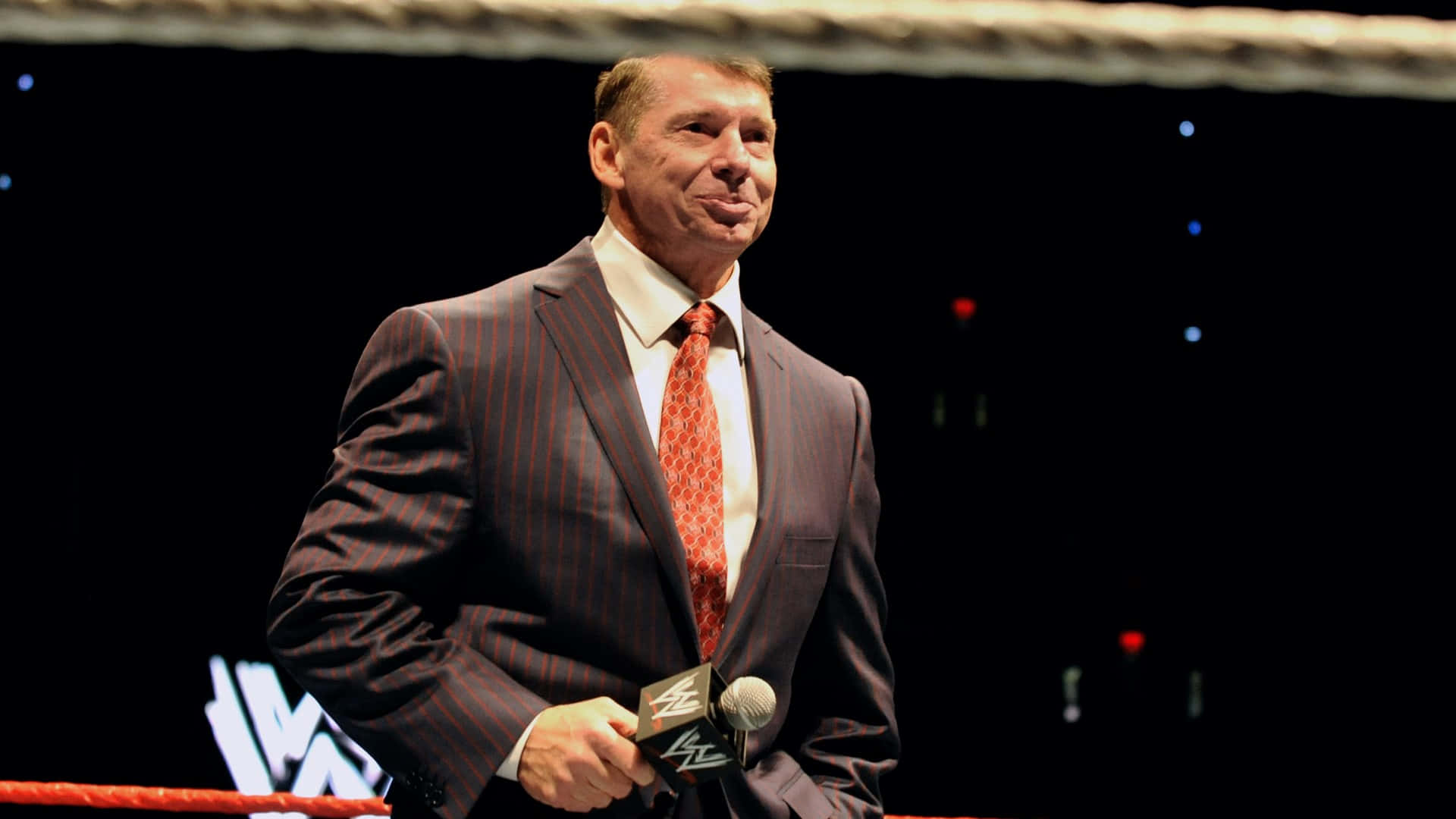 Vince Mcmahon Wwe Commentator Background