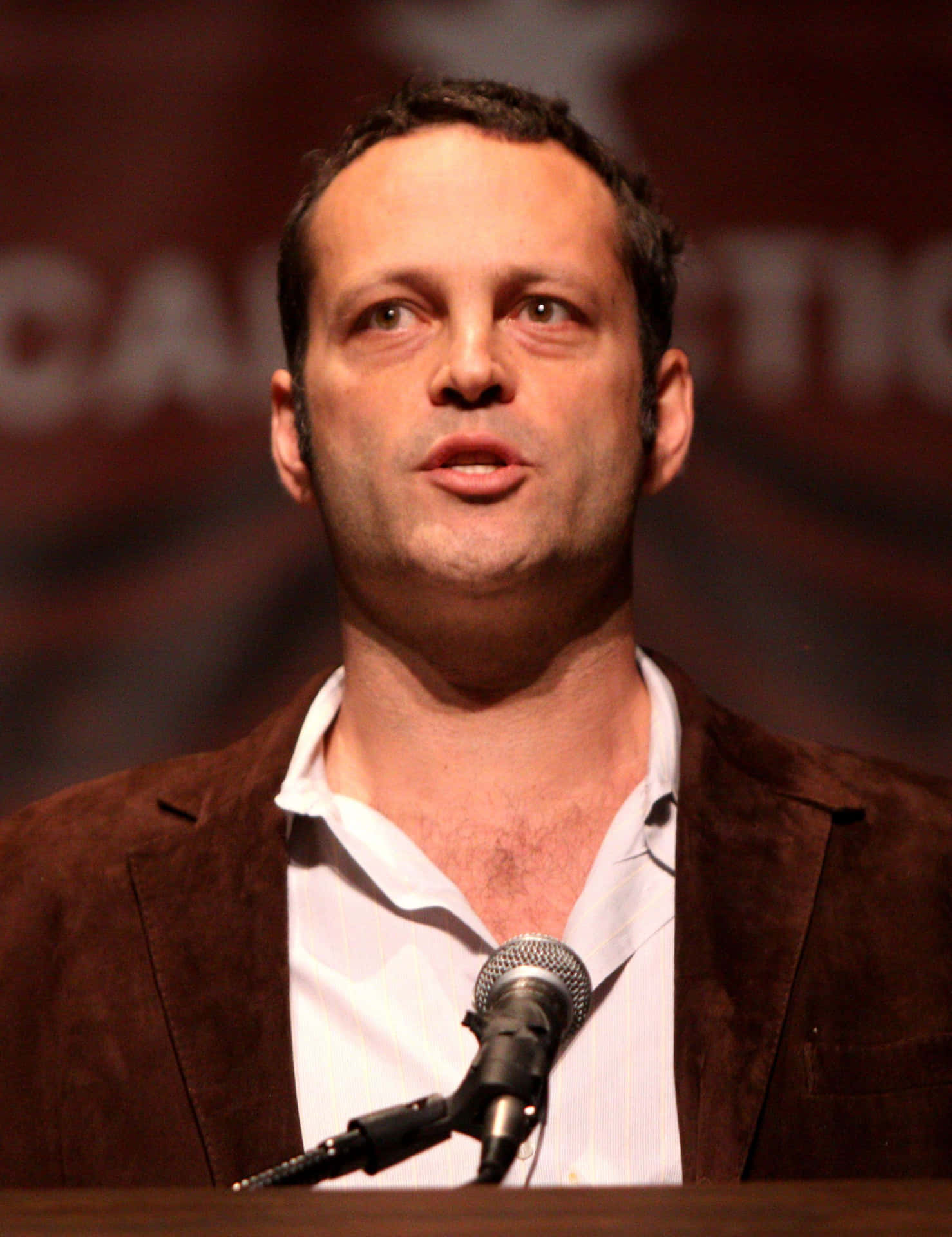 Vince Vaughn Striking A Pose Background