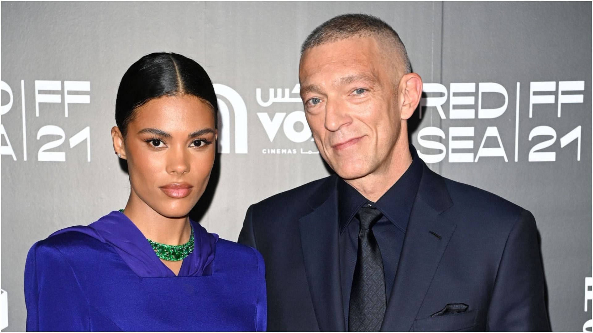 Vincent Cassel Wife Tina Kunakey Background