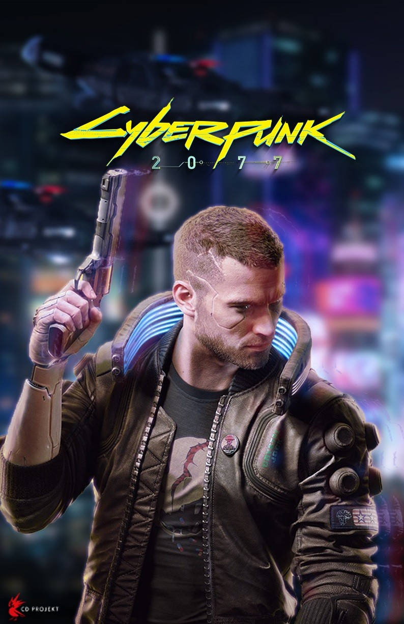 Vincent The Mercenary Cyberpunk 2077 Iphone Background