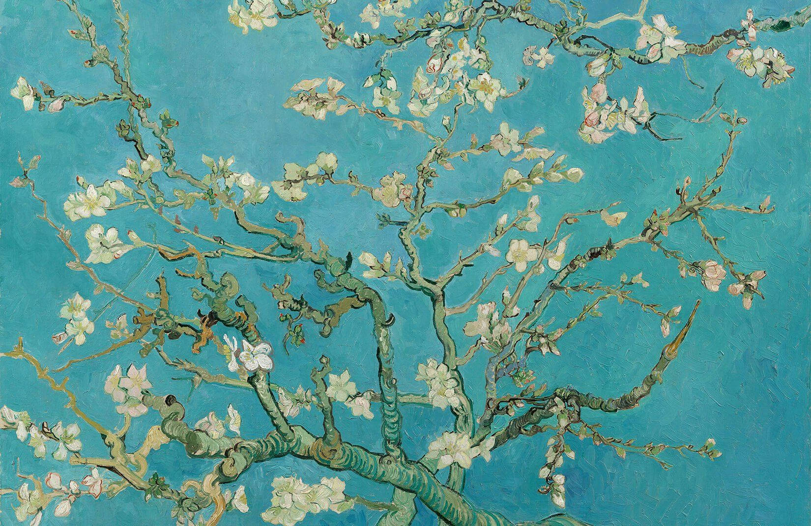 Vincent Van Gogh Almond Blossom Background