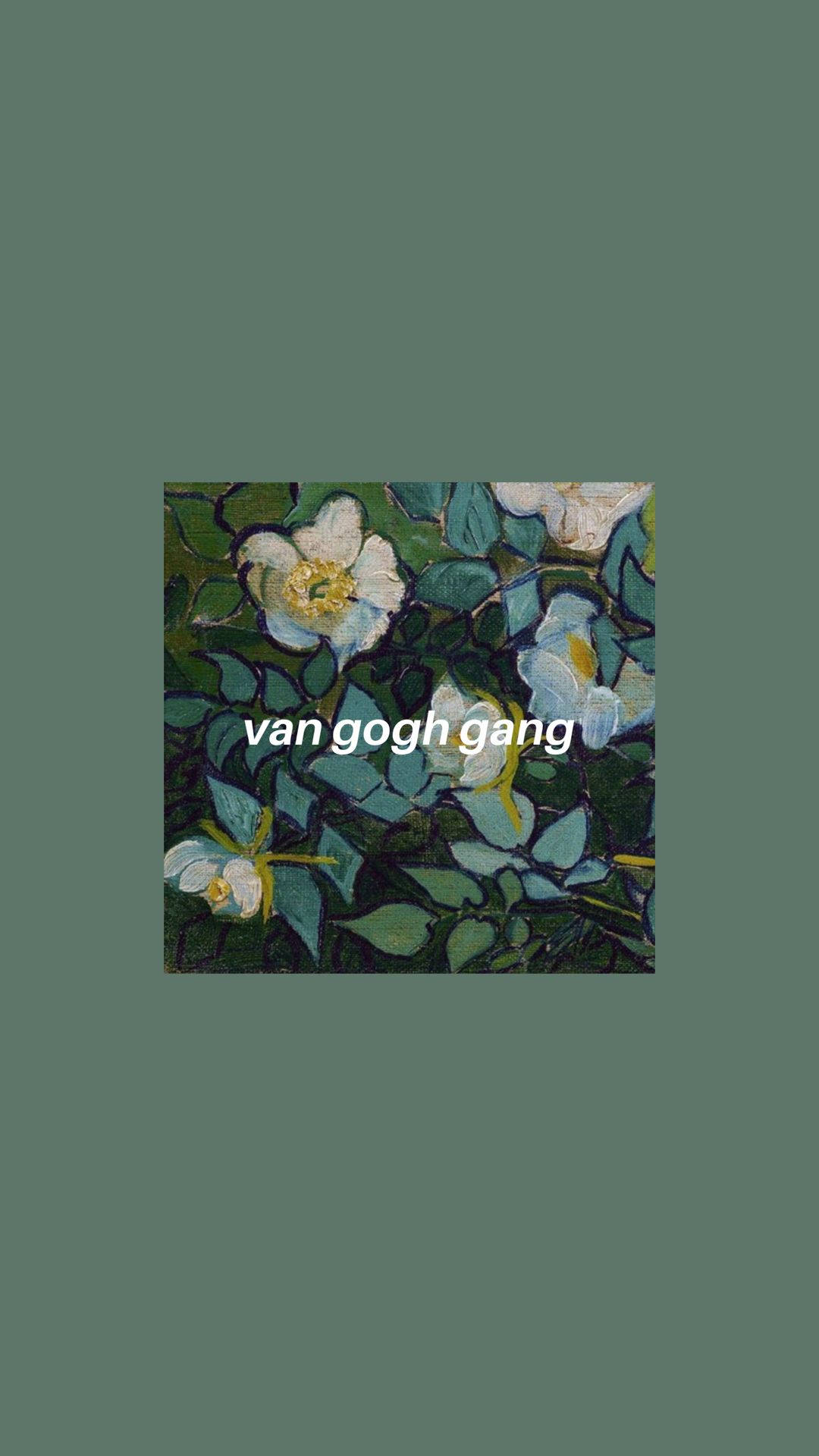 Vincent Van Gogh Gang Aesthetic Background