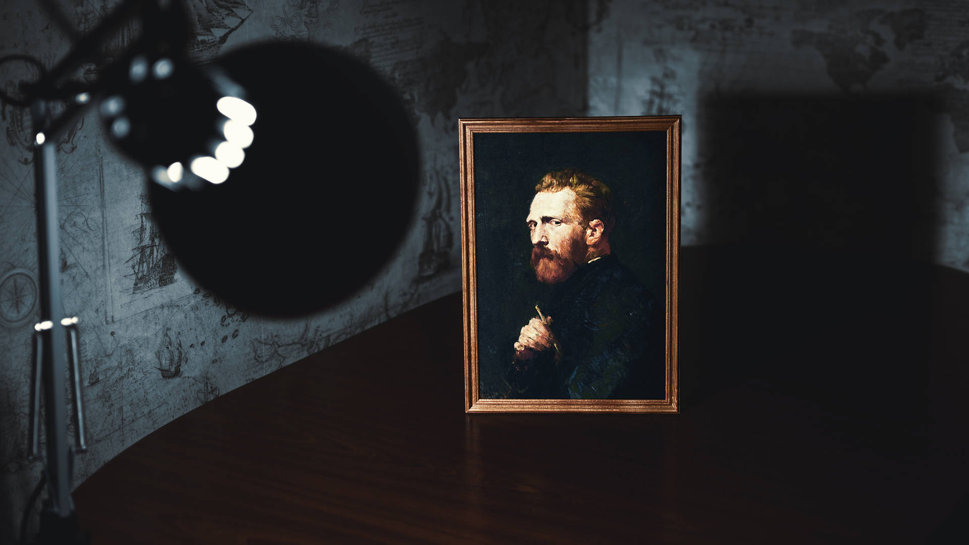 Vincent Van Gogh Picture Frame Background