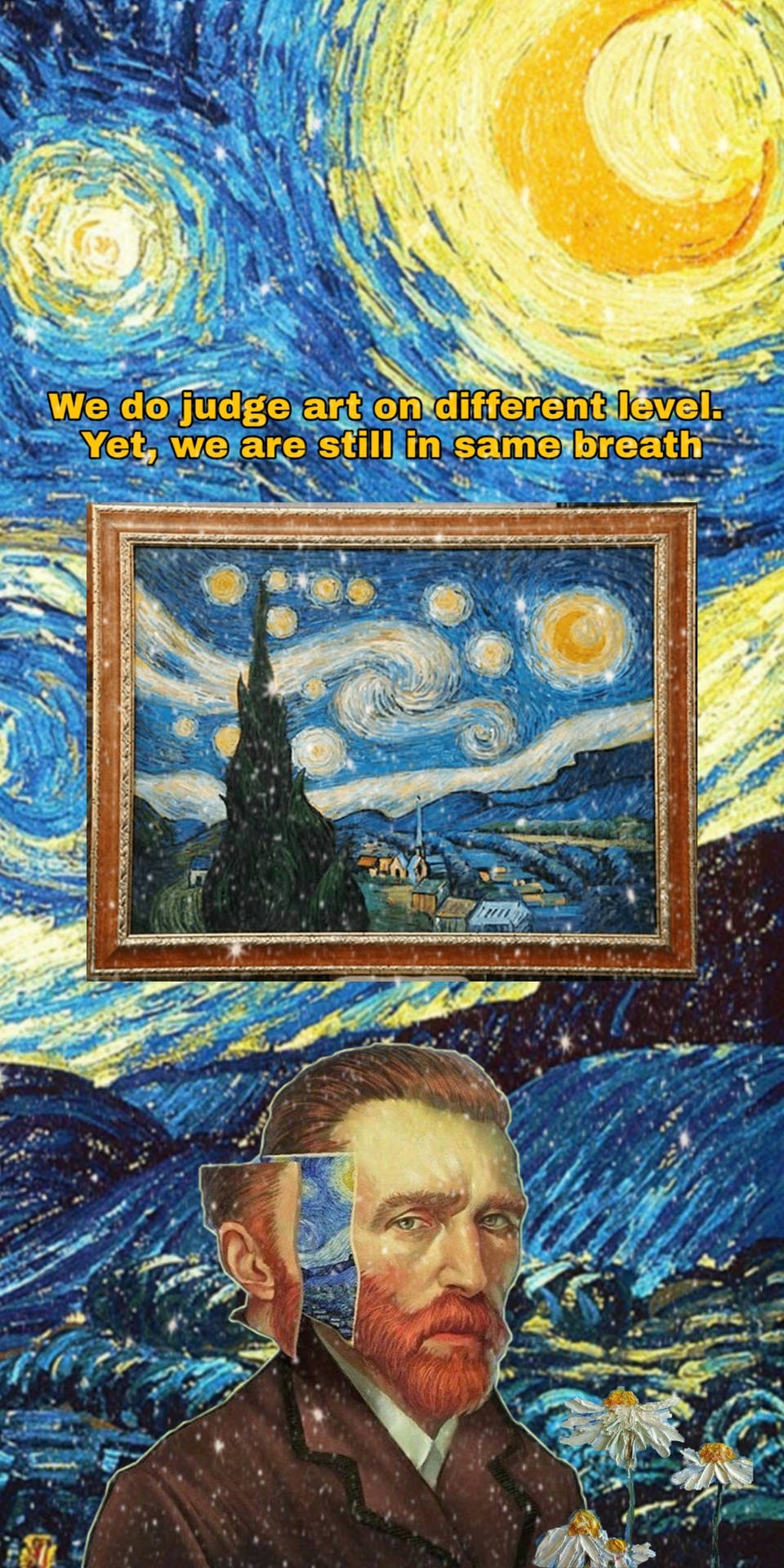 Vincent Van Gogh Quotes Background