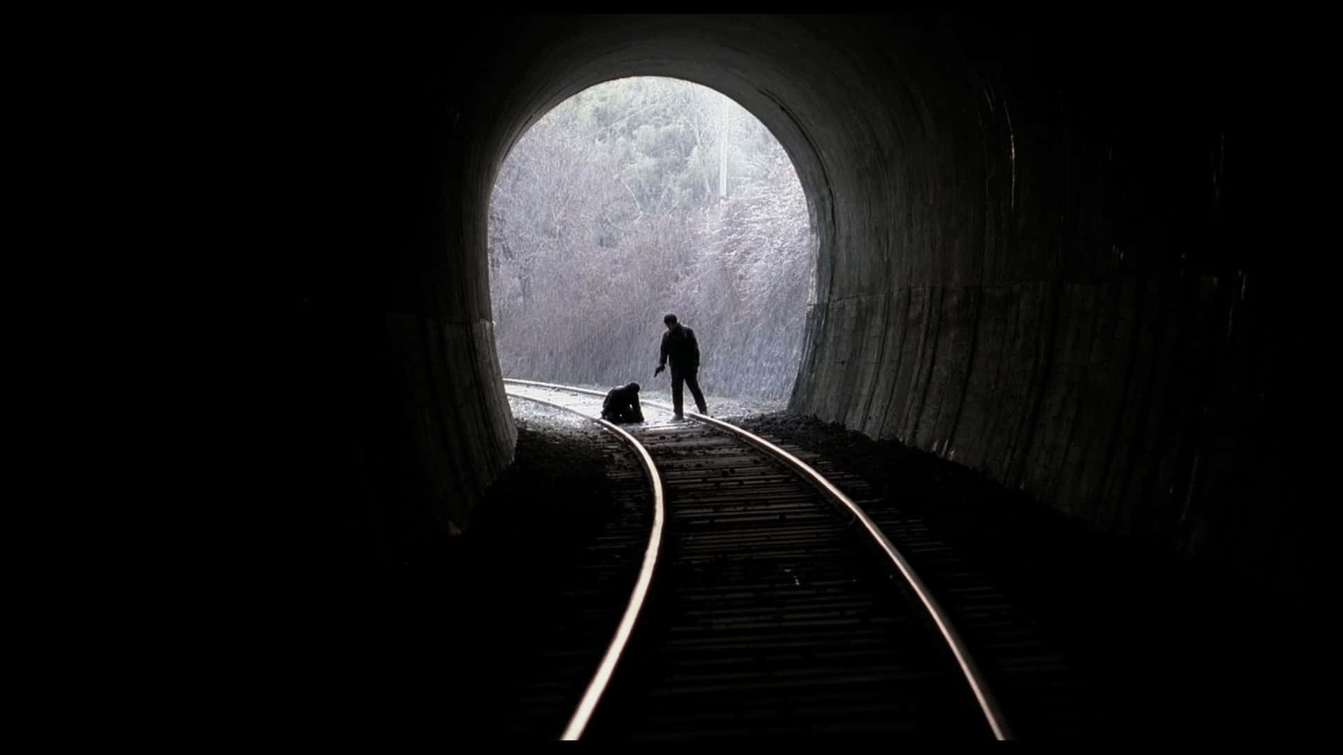 Vindictive Scene In A Tunnel Background