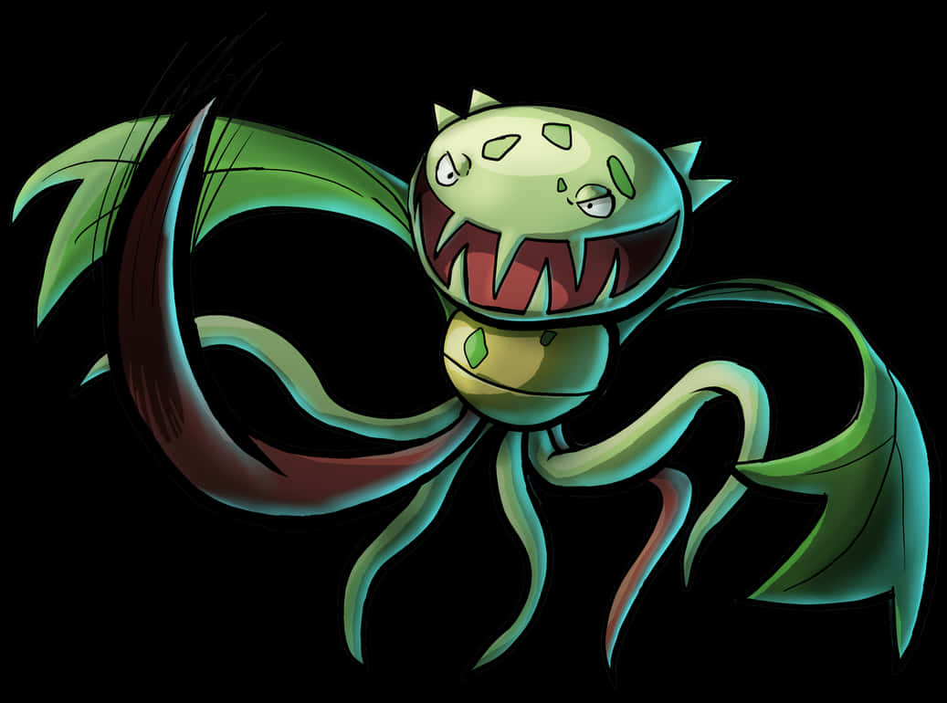 Vine Whip Attack Of Carnivine Background