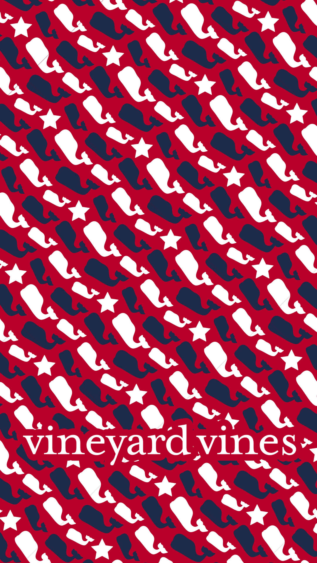 Vineyard Vines Red And Blue Background