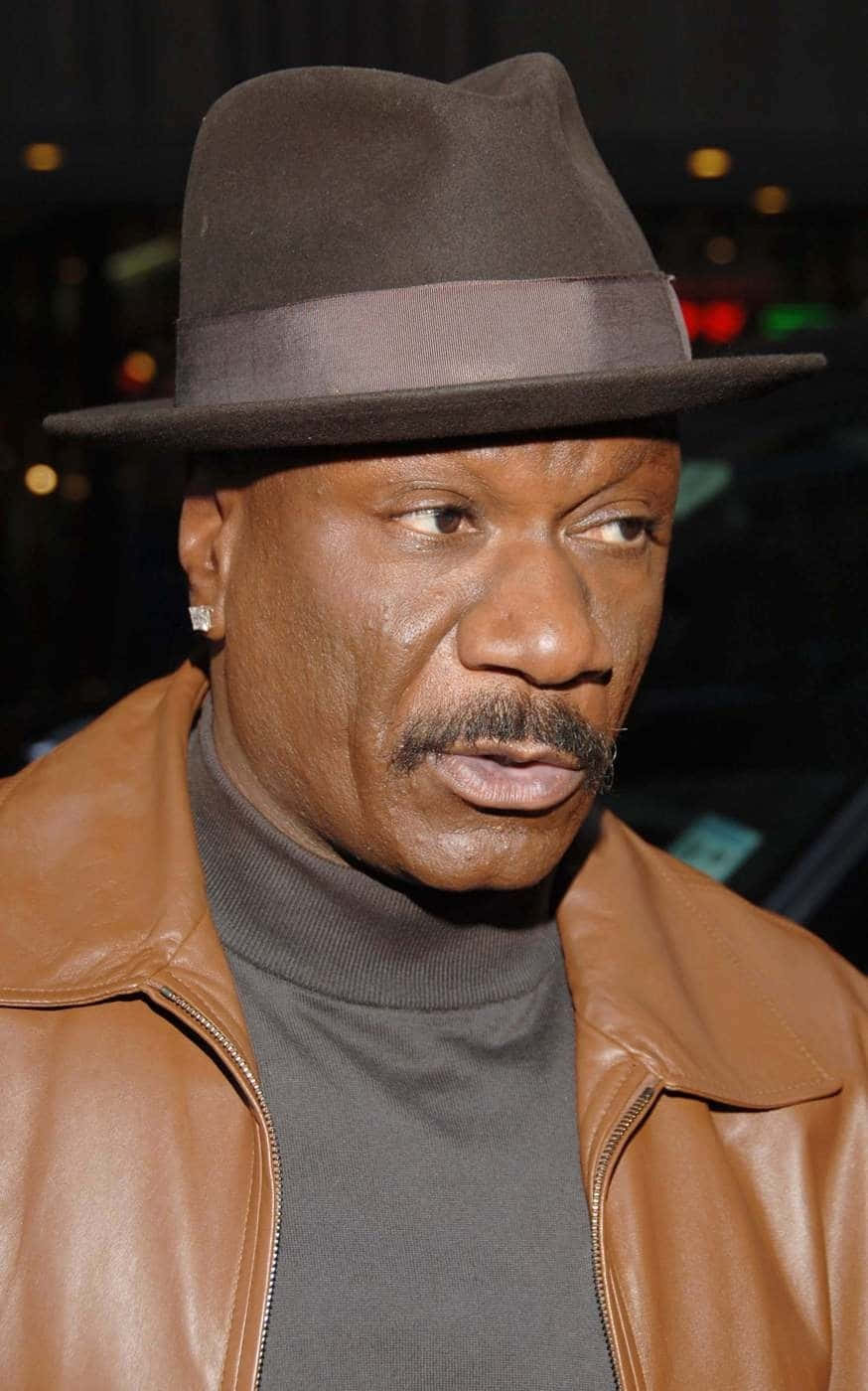Ving Rhames Posing In A Photoshoot Background