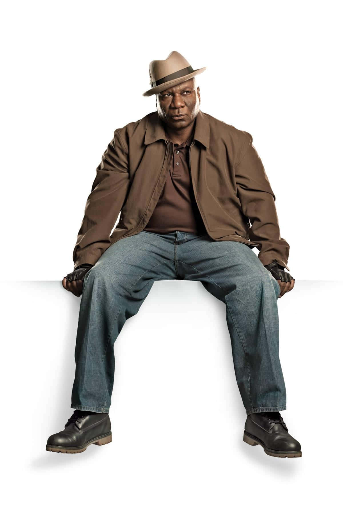 Ving Rhames Striking A Pose In A Studio Setting Background