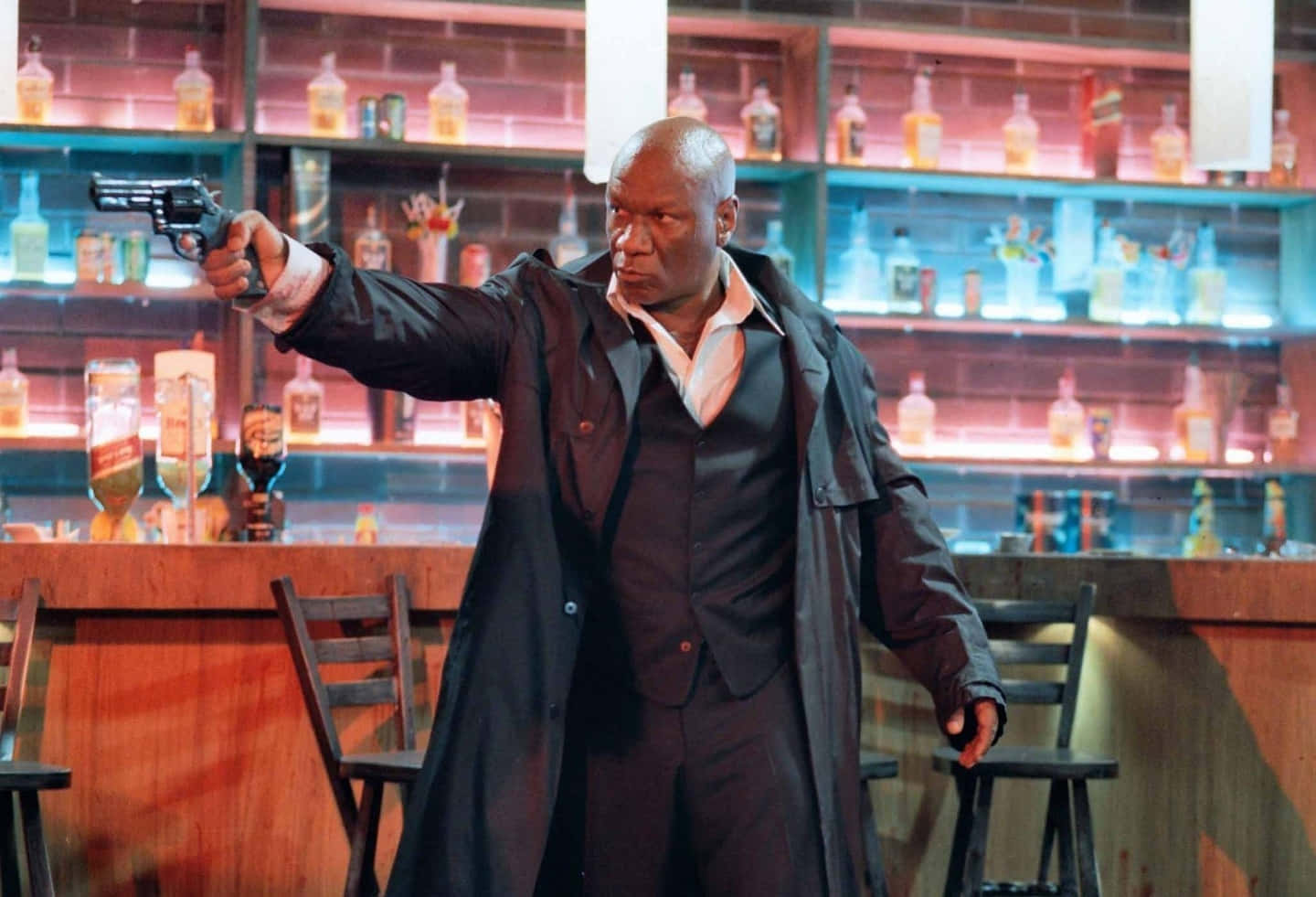 Ving Rhames Striking A Pose Background