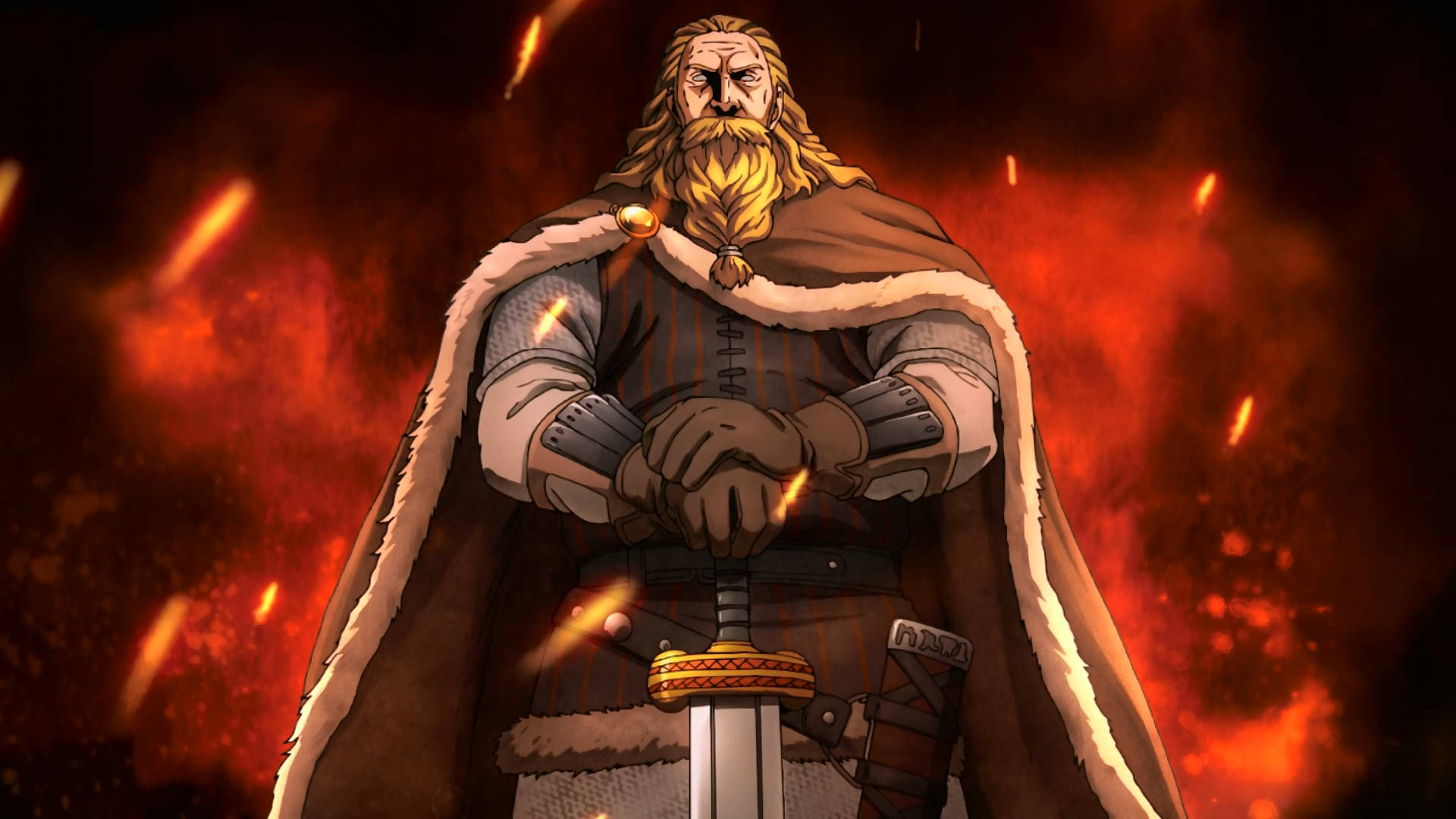 Vinland Saga King Harald Background